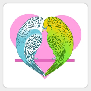 Love Budgies Sticker